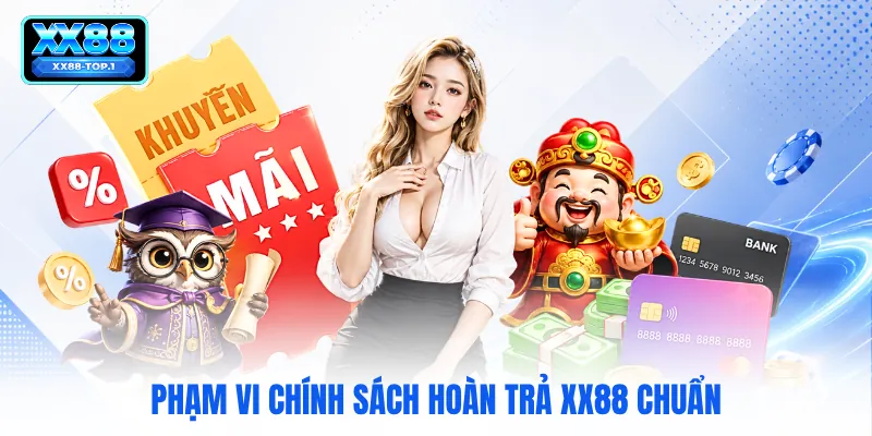 Phạm vi chính sách hoàn trả XX88 chuẩn
