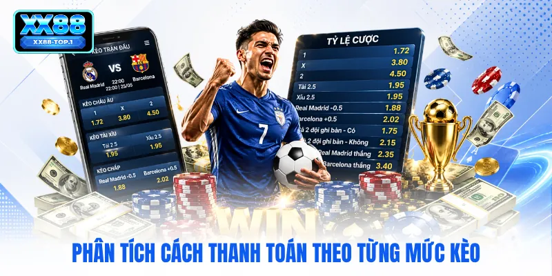 Phân tích cách thanh toán theo từng mức kèo