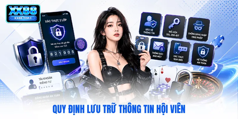 Quy định lưu trữ thông tin hội viên